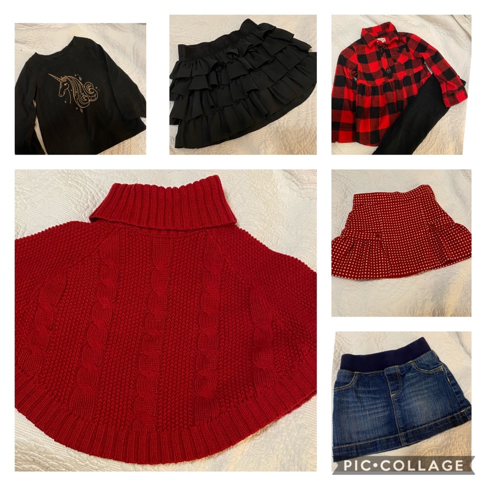 2T Red Clothes Collection